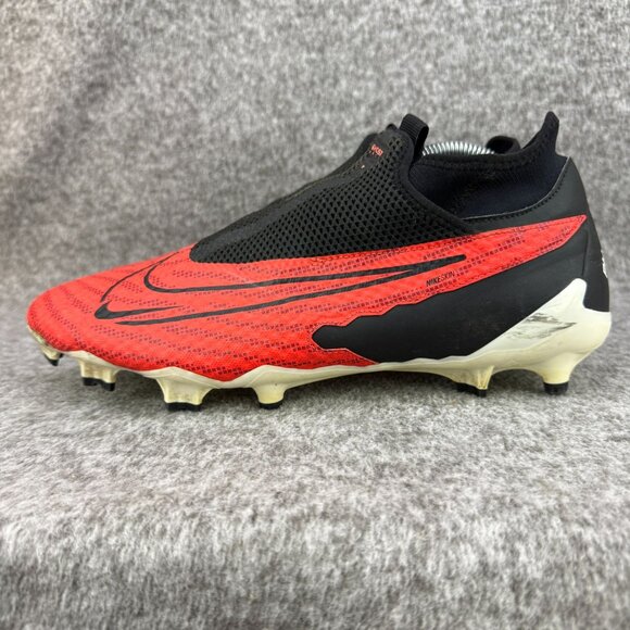 ✅Nike Phantom GX Pro DF FG Soccer Cleats Mens 11 Crimson/Black Performance Shoes - Picture 9 of 13